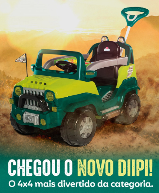 CARRINHO PASSEIO DIIPI VERDE