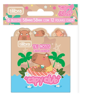 Kit Tili Notes Capyclub 390585 TILIBRA