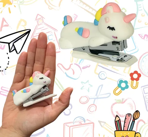 Grampeador Divertido Unicórnio