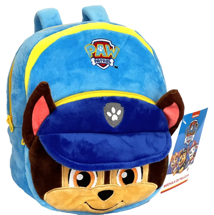 MOCHILA COSTA PELUCIA PATRULHA CANINA