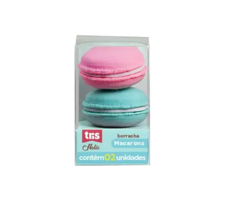 BORRACHA TRIS HOLIC MACARON